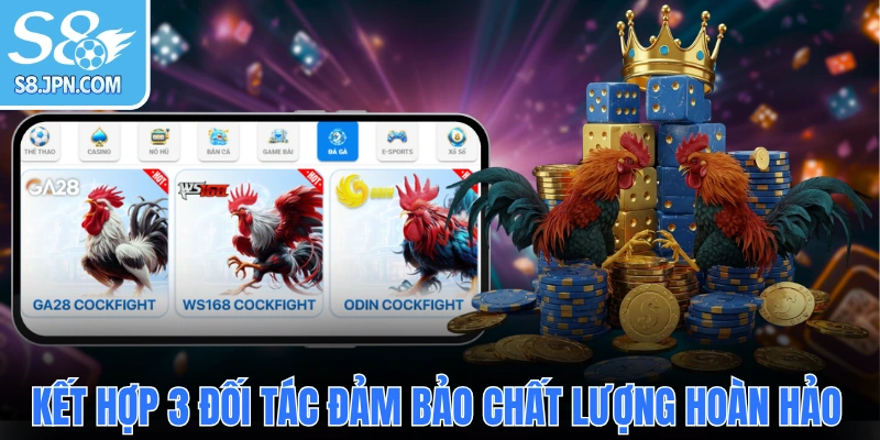 Kết hợp 3 đối tác quốc tế đảm bảo chất lượng hoàn hảo