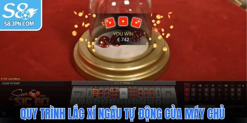 Quy trình lắc xí ngầu tự động của hệ thống máy chủ